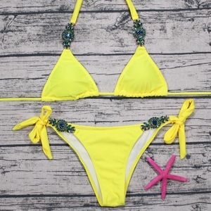Jewel Bikini Summer Swimwear Boho Bathing Suit
